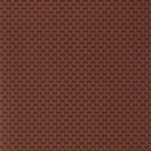 Contemporary Sample - Schumacher Domino Wallpaper in Porphyry For Sale - Image 3 of 3