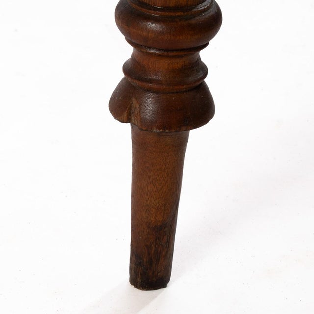 Brown Antique Pine Worktable For Sale - Image 8 of 12