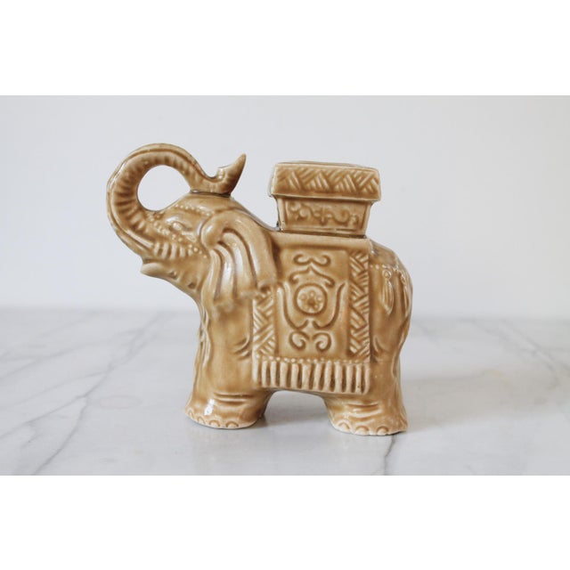 Mid 20th Century Vintage Elephant Garden Stool Figure For Sale - Image 5 of 9