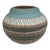 1980s Native American Navajo Hand Etched and Hand Painted Pottery by Dena J. For Sale