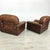 1960s Italian Leather Club Chairs - A Pair For Sale - Image 5 of 13
