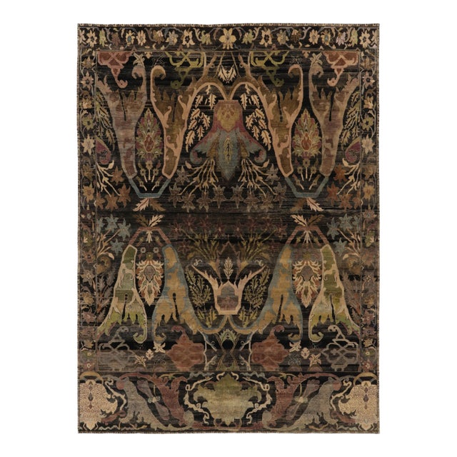 Rug & Kilim's Contemporary Bidjar Style Rug With Polychromatic Design For Sale