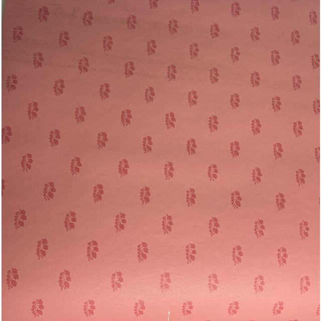 This vintage Brunschwig & Fils wallpaper from their Chiltern collection features a gorgeous monochromatic pink design....