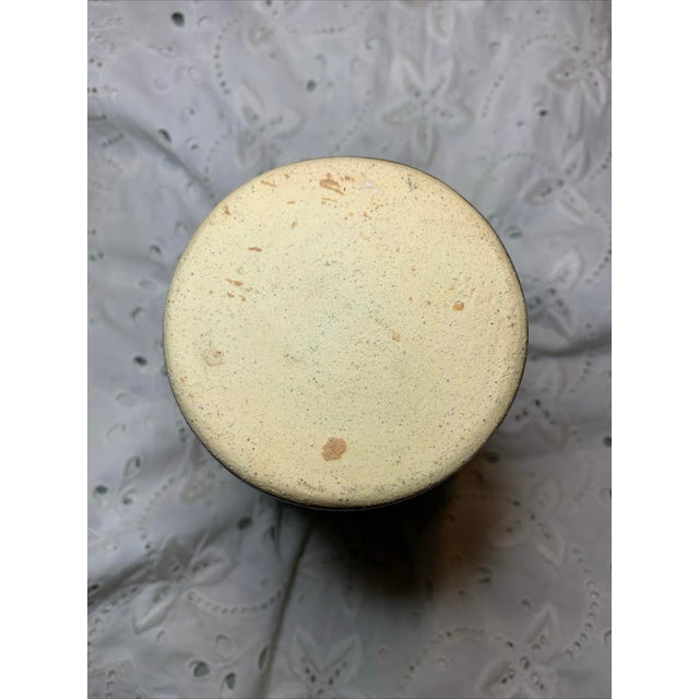 Vintage Rowe Pottery Stoneware Pint Glass Beer Drinking Tumbler For Sale In Madison - Image 6 of 6