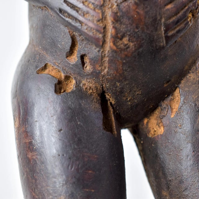 Early 20th Century Baule Standing Figure Côte d'Ivoire For Sale - Image 16 of 17