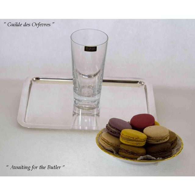 Reference # FC 12411/10 Photo 394 Description: Silver Oblong Coffee Tray , Raw Edge/Plain., Great for Graduation Engraving...