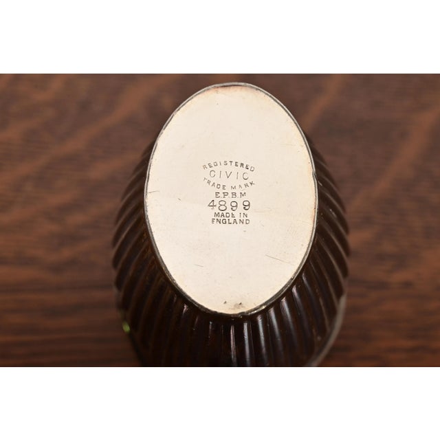 Tiffany & Co. Style Art Deco Silverplate Creamer For Sale - Image 12 of 14