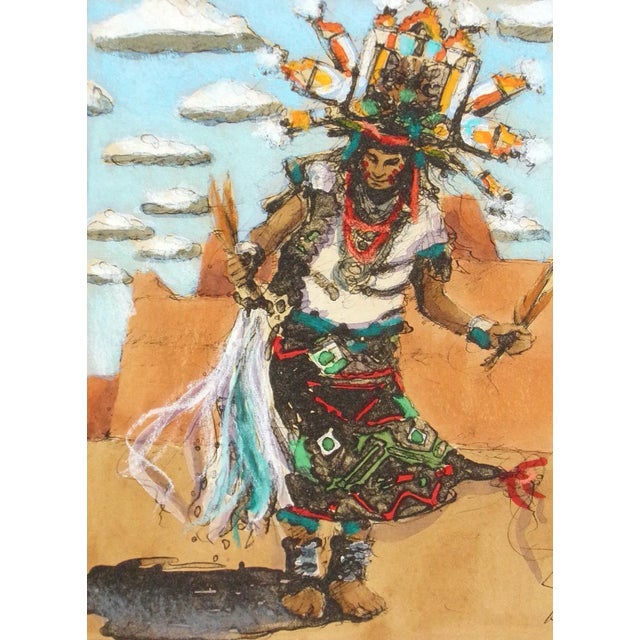 Larry Fodor "Palik Mana" Signed Numbered Lithograph Artwork For Sale - Image 4 of 5