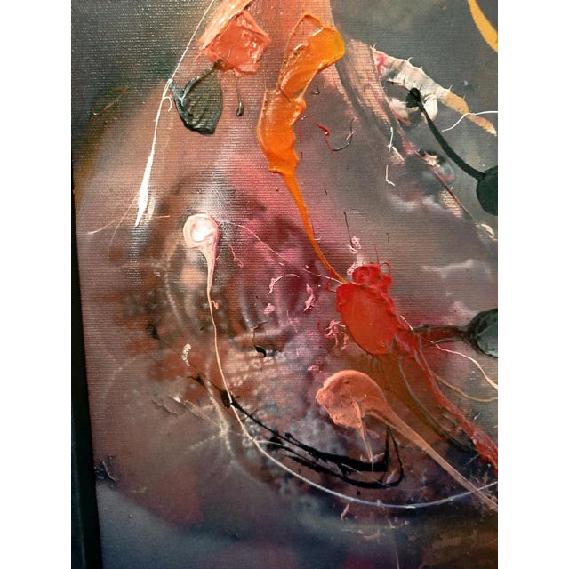 Ovidiu Kloska, I Love to Eat Bacon, Mixed on Canvas, Framed For Sale - Image 9 of 11