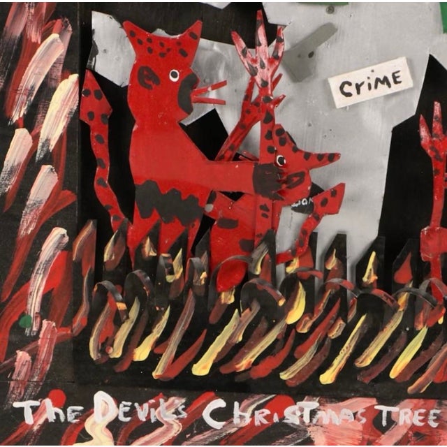 A wonderfully eccentric mixed-media folk art assemblage by Rutherford “Tubby” Brown (1929–2003), titled The Devil’s...