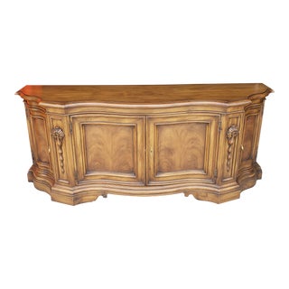 Vintage Karges Furniture Venetian Walnut Sideboard For Sale