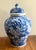 Ceramic Classic Chinoiserie Blue and White Ceramic Ginger Jar With Handpainted Phoenix Birds Design For Sale - Image 7 of 8