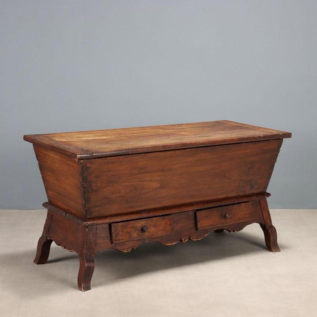 Poplar Sideboard in Stained Walnut For Sale - Image 10 of 10