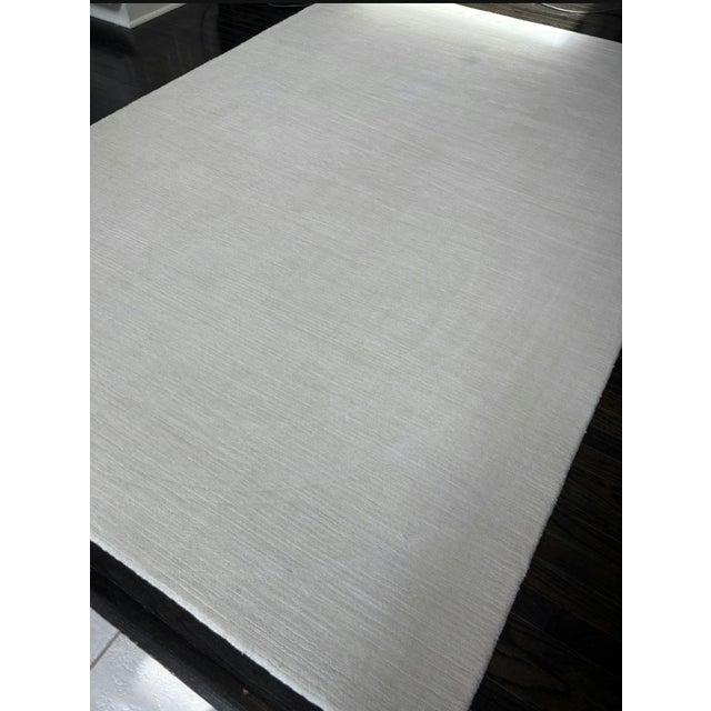 Textile Rh Luz Rug – 6' X 9' – Ivory – New Zealand Wool For Sale - Image 7 of 13