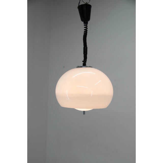 Mid-Century Italian Pendant by Guzzini for Meblo, 1970s For Sale - Image 4 of 6