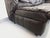 Vintage Corner Sofa in Black Leather with Integrated Bed, 1970s, Set of 3 For Sale - Image 16 of 18