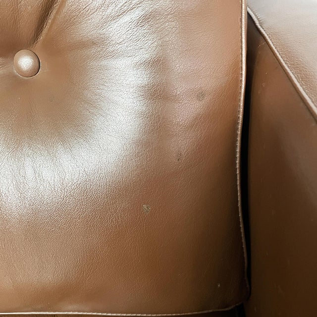 American Leather Chairs by Florence Knoll for Knoll International, 1970s, Set of 2 For Sale - Image 13 of 18