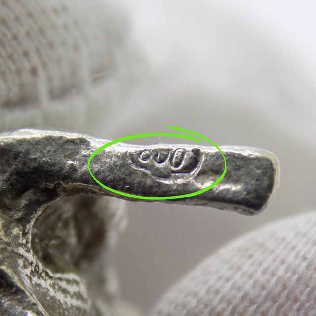 Vintage Italian Silver Rabbit Figurine, 1950s For Sale - Image 9 of 13