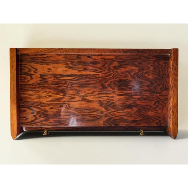 Vintage Rosewood Bedside Table, 1960s For Sale - Image 12 of 13