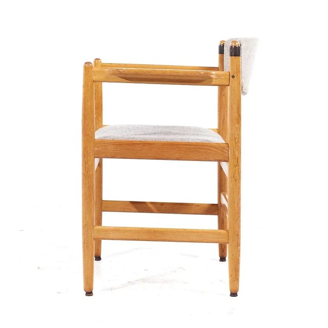 Børge Mogensen for Karl Andersson & Söner Mid Century Danish Oak Dining Chairs - Set of 6 For Sale In Chicago - Image 6 of 11