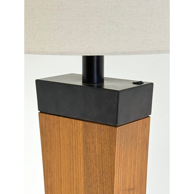 Mid-Century Italian Teak Floor Lamp, 1970s For Sale - Image 14 of 18