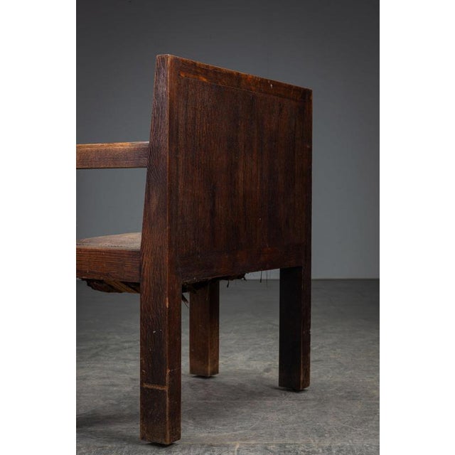 Wood Modernist Accent Chair, 1940s For Sale - Image 7 of 14