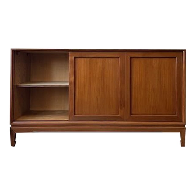 Vintage Teak Credenza by Shanghai Furniture Factory For Sale
