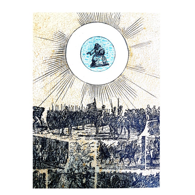 Max Ernst - The Soldier - Original Lithograph 1972 For Sale