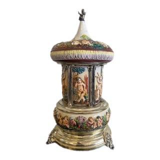 Vintage Reuge Musical Carousel For Sale