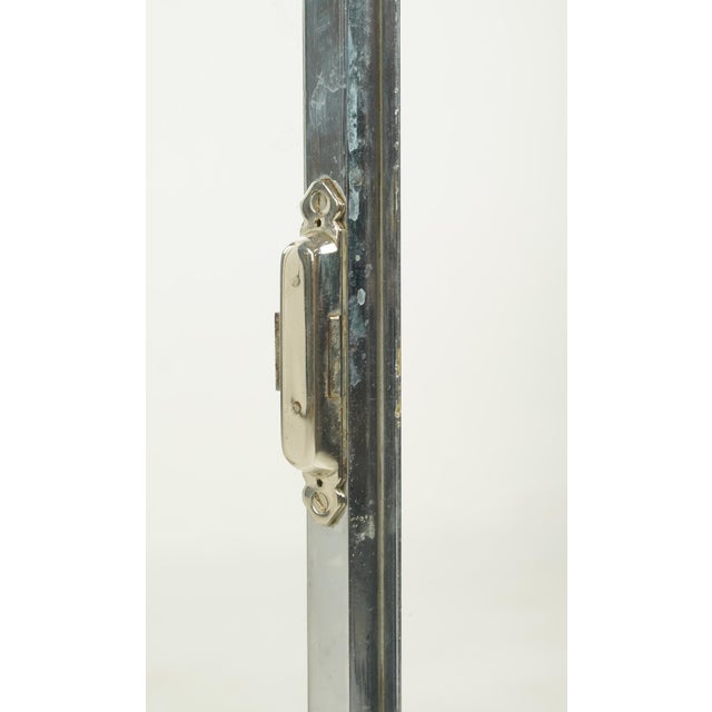 Vintage European Glass Front Mirrored Vitrine For Sale - Image 9 of 11