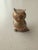 Exquisite Tonala Mexican Folk Art Owl Figurine Gilted With Gold & Copper For Sale In Dallas - Image 6 of 7