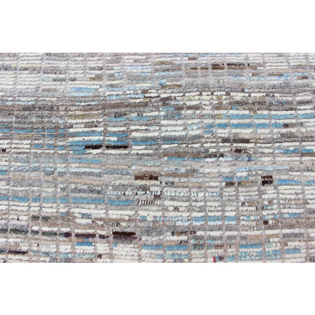 Modern Casual Moroccan Rug by Keivan Woven Arts, 10'3" X 14'3" For Sale - Image 13 of 15