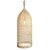 Hand woven rattan bottle pendant light with raw natural finish. Each lantern slightly unique in natural tones, inherent...