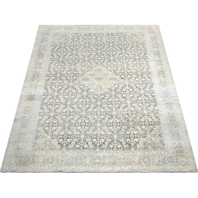 1940s 1940s Persian Tabriz Rug For Sale - Image 5 of 6