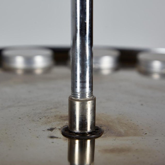 Glass and Chrome Chandelier For Sale - Image 16 of 18