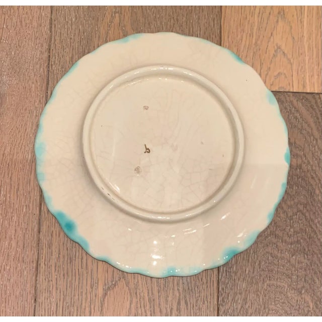 Traditional 1980s Italian Majolica Asparagus Serving Dish For Sale - Image 3 of 5