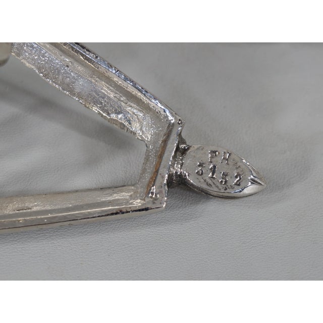 French Art Deco Corner Wall Sconces by Francis Hubens & Degue 1930 France - A Pair For Sale - Image 9 of 14