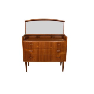 Mid-Century Danish Teak Dressing Table, 1960s For Sale