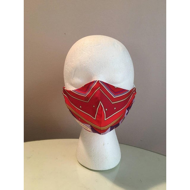 2000 - 2009 Hermes Vintage Handmade Donner La Main Silk Scarf Face Mask For Sale - Image 5 of 7