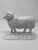 Antique 19thC Cast Iron Ram Door Stops Set of 3, 2 Black 1 White Free-Standing Heavy For Sale - Image 9 of 18