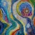 This is a one-of-a-kind original abstract painting by San Diego artist, Alexander Arshansky. Its dimensions are 24" x 24"...
