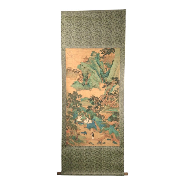 Chinese Landscape Scroll For Sale