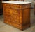 Antique French Burl Walnut Louis Philippe Style Commode White Carrara Marble Top, Late 1800s For Sale - Image 18 of 18