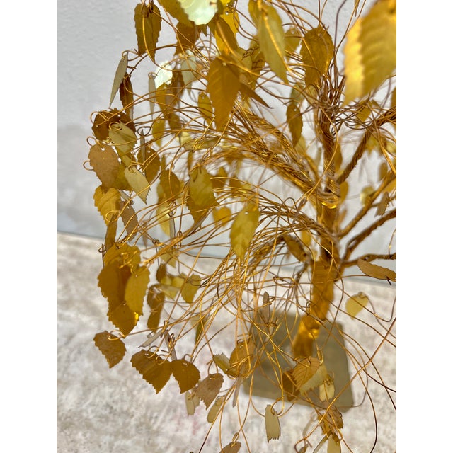 1970’s Vintage Hollywood Regency Style Gold Leaf Dream Tree Chairish