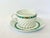 Mid-Century Modern 1960s Calais Haviland Limoges Flat Cup & Saucer Set For Sale - Image 3 of 11