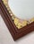 Antique Reverse Painted Glass Mat Framed Mirror, Circa Early 20th Century For Sale - Image 13 of 18