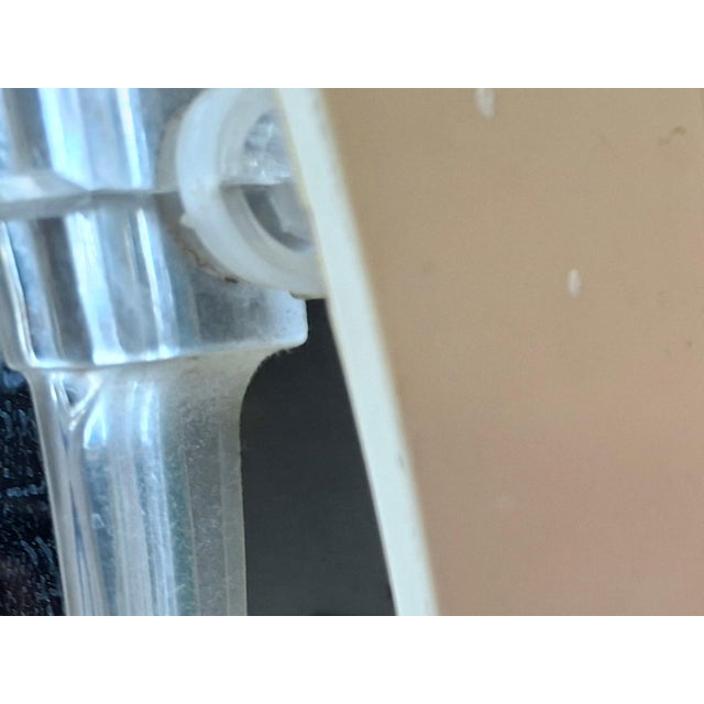 1970s Space Age Model A41 Backlit Mirror from Allibert, 1970s For Sale - Image 5 of 9