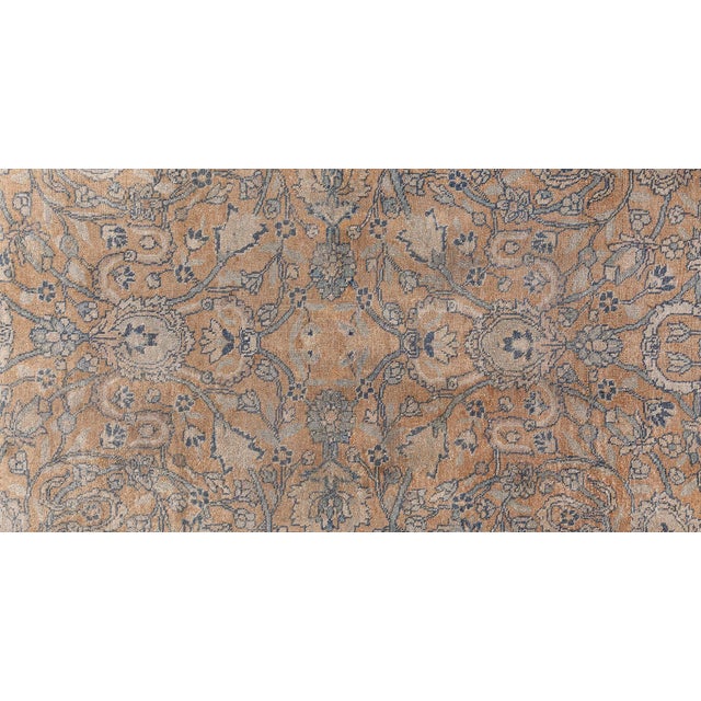 Early 20th Century Fine Antique Persian Tabriz Handmade Wool Rug For Sale - Image 5 of 8