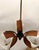 Mid-Century Danish Modern 3-Light Chandelier Attributed to Stilnovo For Sale - Image 11 of 11