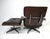 Herman Miller Eames Rosewood Leather 670 Lounge Chair With Ottoman for Herman Miller (Db) For Sale - Image 4 of 12